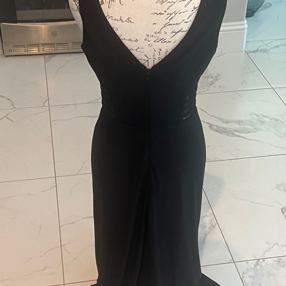 Morgan & Co. Black Backless Dress - Picture 4 of 5